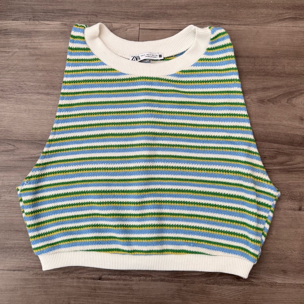 Zara Knit Crop Tank